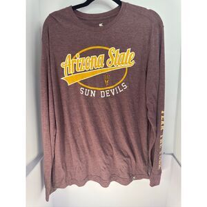 Arizona State ASU Sun Devils Long Sleeve Colosseum XL Shirt
